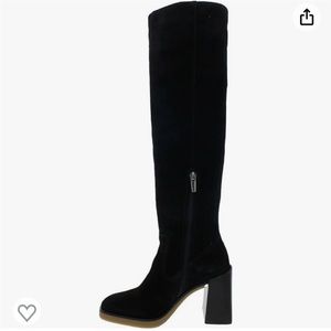Vince Camuto Eyana Over The Knee Boot- Black Suede (Size 9.5)